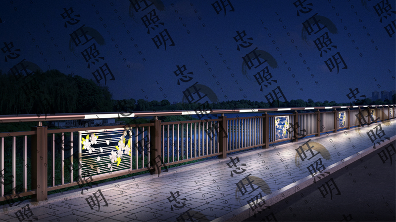 灯光护栏，都会结构清静的护航者？